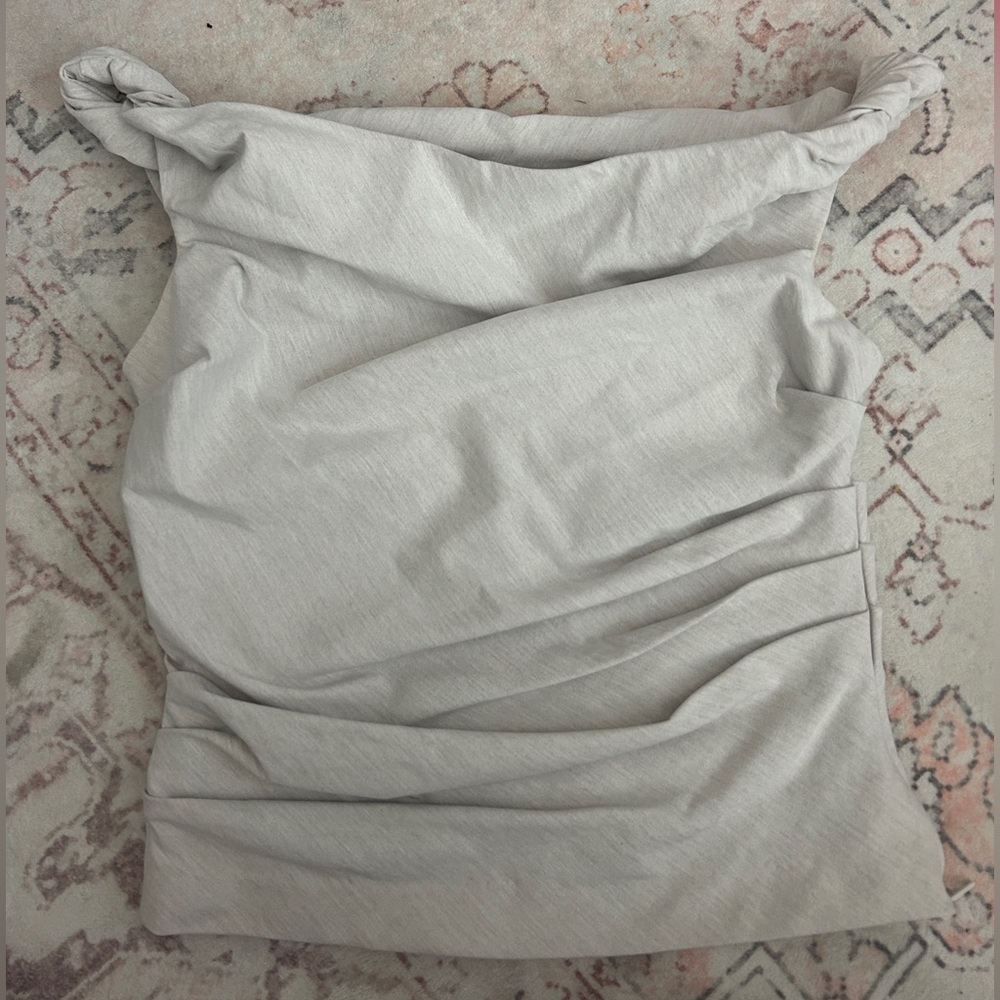 Mango Oat Drape Twist Top